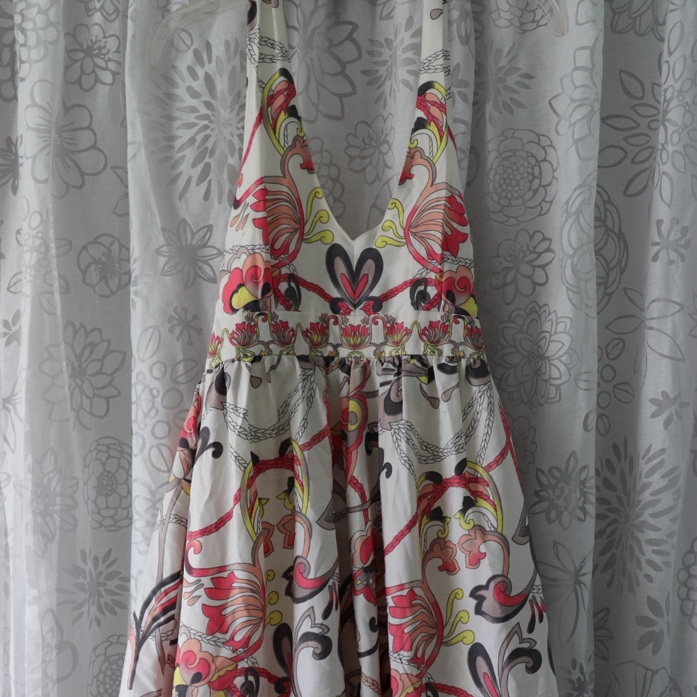 Bright Handkerchief Dress